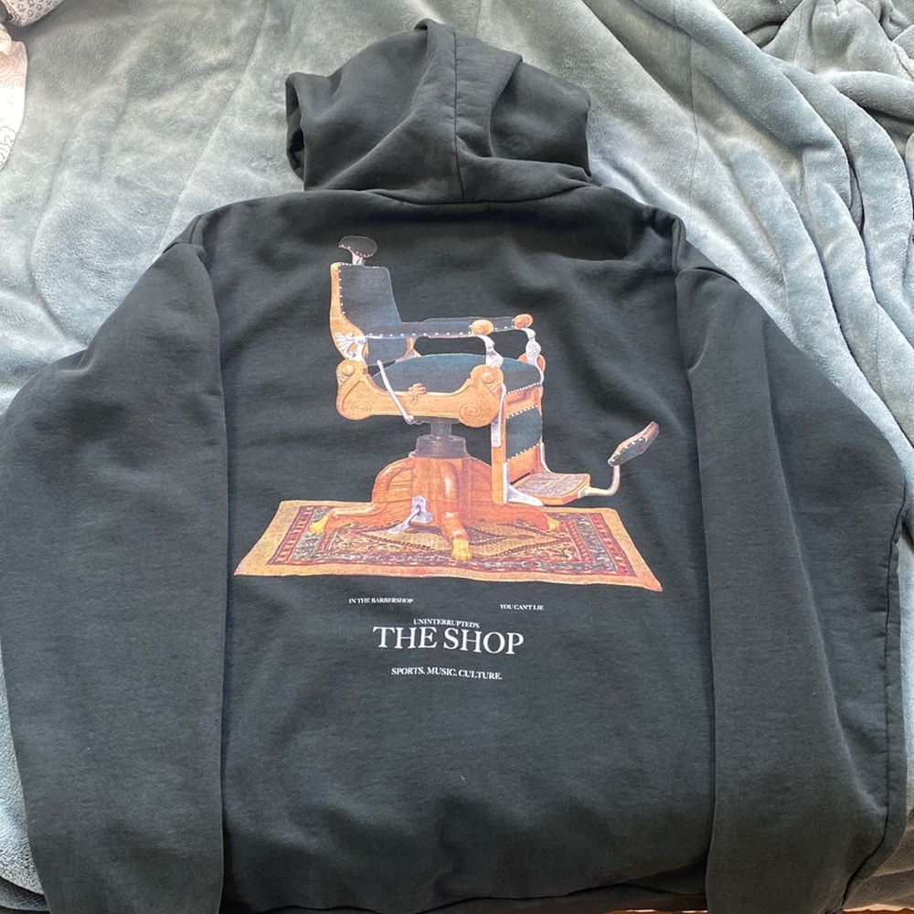 Lebron James, Uninterrupted The Shop Hoodie Sweatshirt HBO - RARE - King James